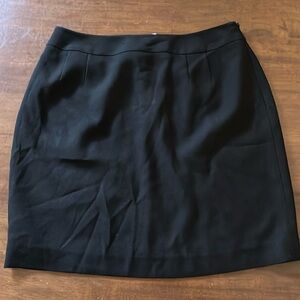 Classic Black Mini Skirt, Size 10
